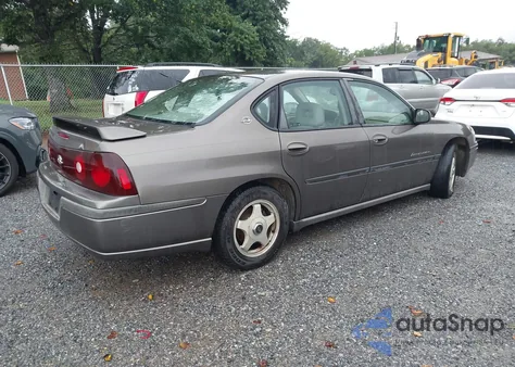 2002 Chevrolet Impala Ls из США, поврежденный, VIN 2G1WH55K029185260
